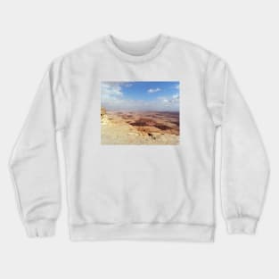 Israel, Mitzpe Ramon. Ramon Crater Crewneck Sweatshirt